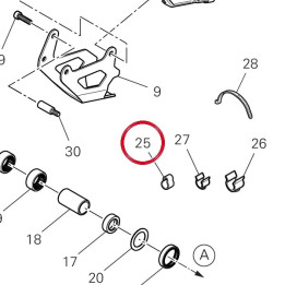 Passe-Cable 75840601A — réf. 75840601A | Ducati Store