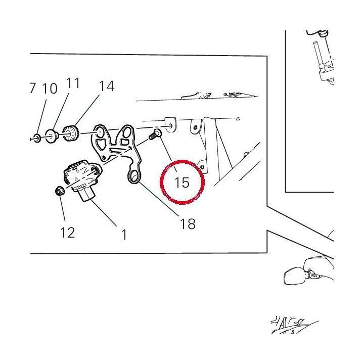 Vis 77240433C — réf. 77240433C | Ducati Store