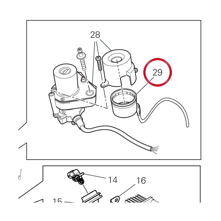 Antenne immobilizer — réf. 51840051B | Ducati Store
