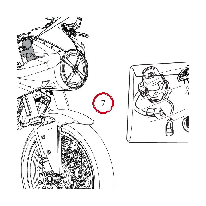 Gr. serrure 59821581C — réf. 59821581C | Ducati Store
