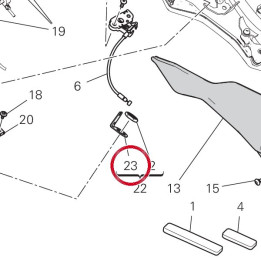 Plaquette 82716141A — réf. 82716141A | Ducati Store