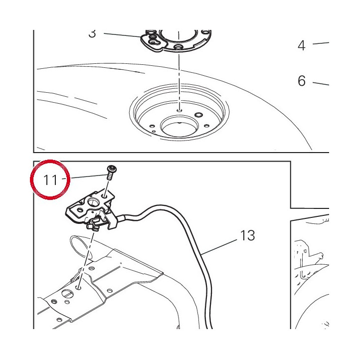 Vis 77240308C — réf. 77240308C | Ducati Store