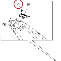 Verrou pour serrure — réf. 59840611A | Ducati Store