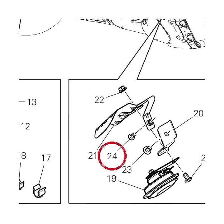 Vis tbeif M6X14 77240413CA — réf. 77240413CA | Ducati Store