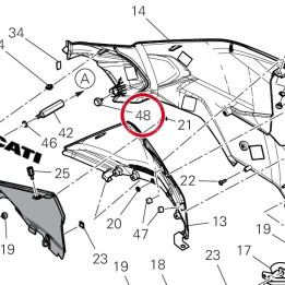 Tampon 86613771A — réf. 86613771A | Ducati Store