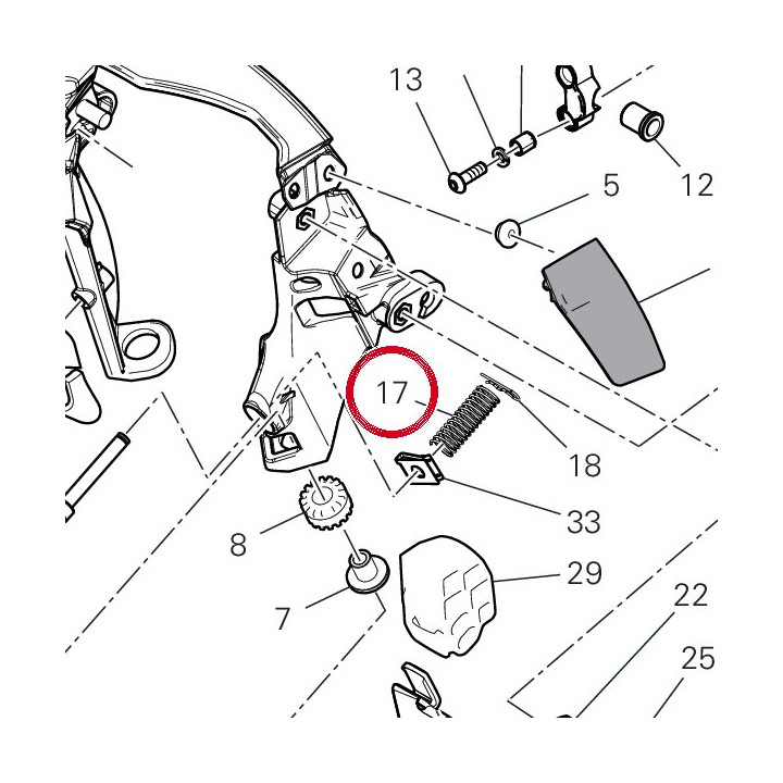 Ressort 79940201A — réf. 79940201A | Ducati Store