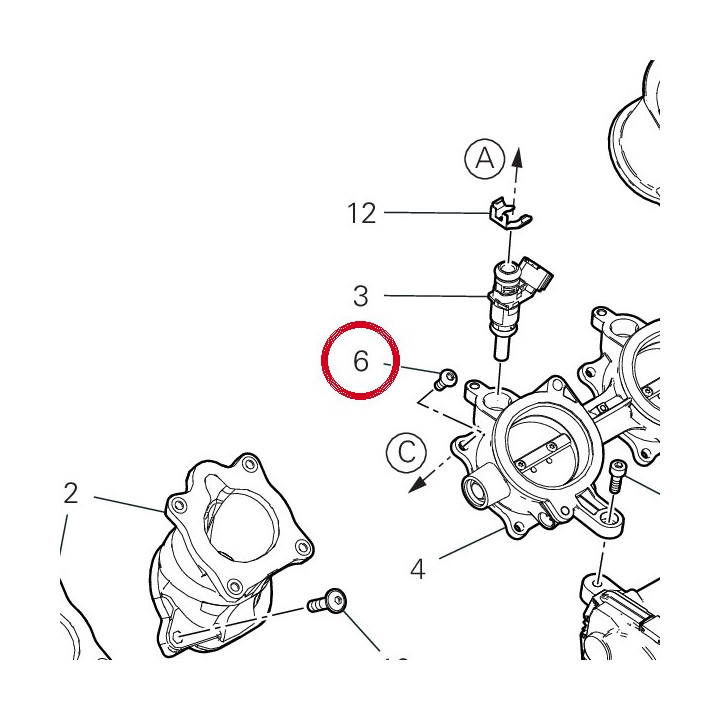 Vis 72050173CF — réf. 72050173CF | Ducati Store