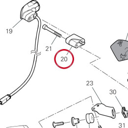 Entretoise 7131E371A — réf. 7131E371A | Ducati Store