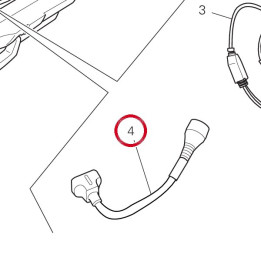 Câble de raccordement — réf. 979000283 | Ducati Store