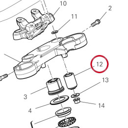 Antivibration 70011151A — réf. 70011151A | Ducati Store