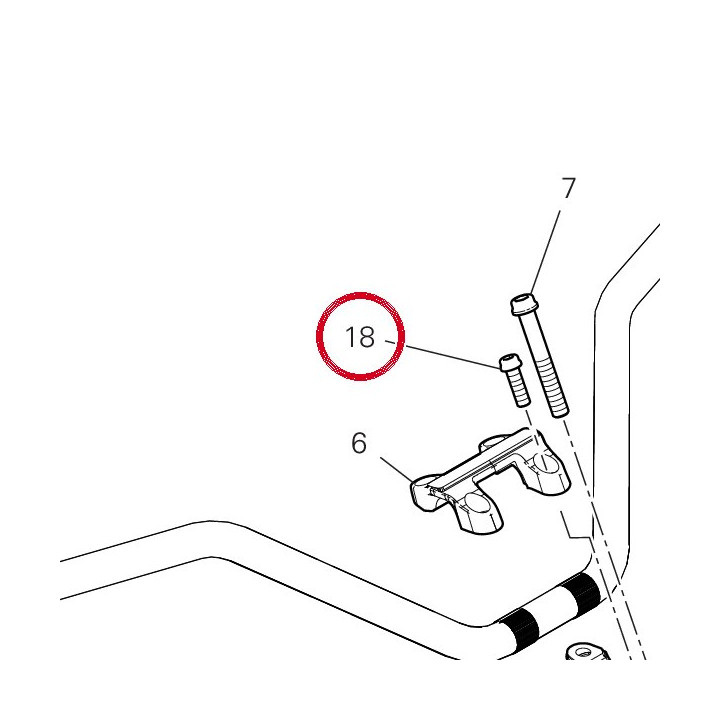 Vis tceif M8X30 77157278B — réf. 77157278B | Ducati Store