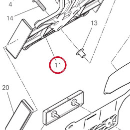 Porte-Balai 56113211A — réf. 56113211A | Ducati Store