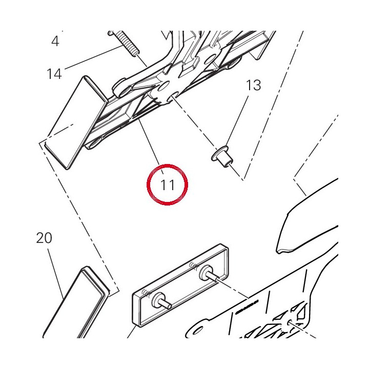 Porte-Balai 56113211A — réf. 56113211A | Ducati Store