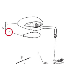 Couvercle droit 24715041A — réf. 24715041A | Ducati Store