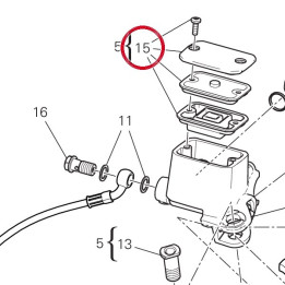 Bouchon complète 89340341A — réf. 89340341A | Ducati Store
