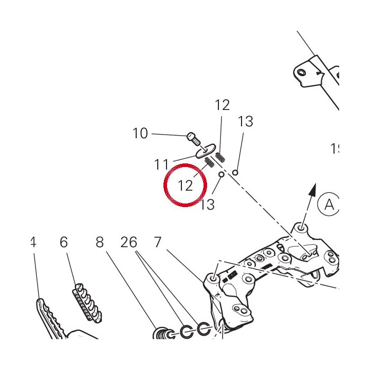 Ressort 79910241B — réf. 79910241B | Ducati Store