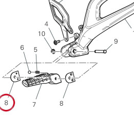 Plaquette 82711611B — réf. 82711611B | Ducati Store