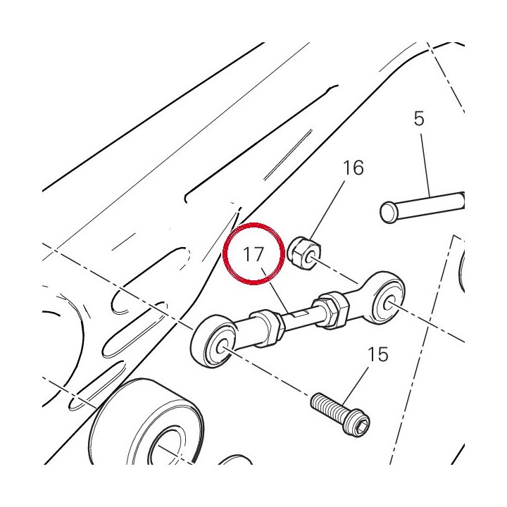 Tige commande sélecteur — réf. 11723891AA | Ducati Store