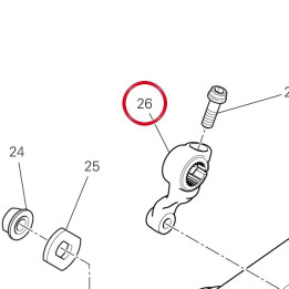 Levier commande cangement — réf. 45612631AA | Ducati Store