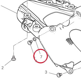 Rondelle en nylon 85611271A — réf. 85611271A | Ducati Store