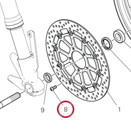 Vis 72010513C — réf. 72050513CA | Ducati Store