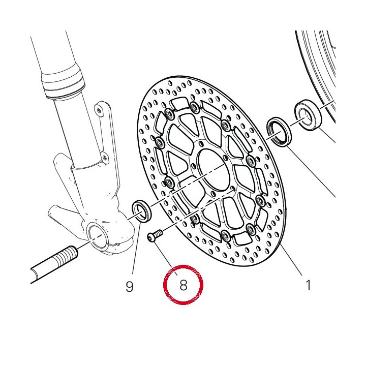Vis 72010513C — réf. 72050513CA | Ducati Store