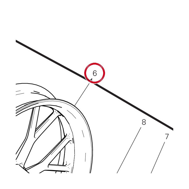 Jante roue av. 50122831AA — réf. 50122831AA | Ducati Store