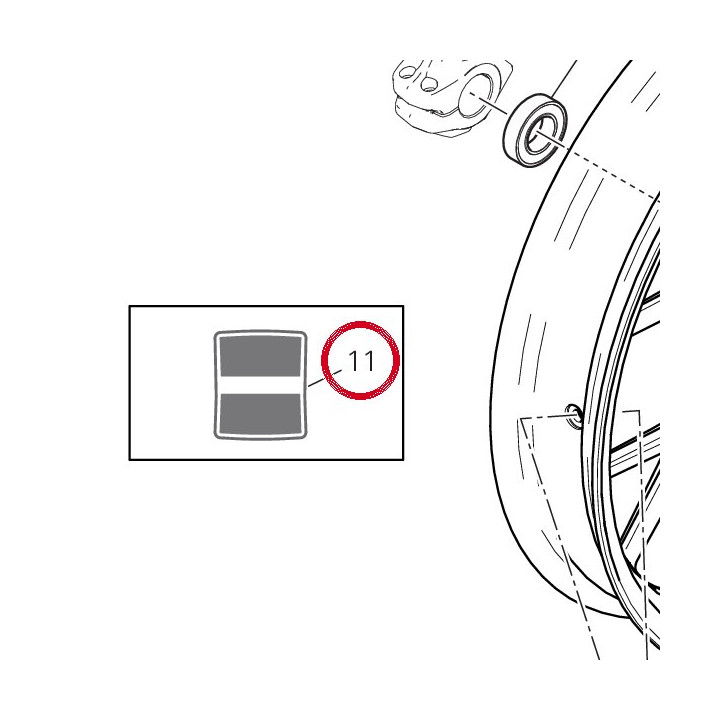 Decalcomanie 4381H221AB — réf. 4381H221AB | Ducati Store