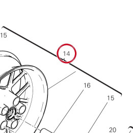 Jante roue ar. 50222511AA — réf. 50222511AA | Ducati Store