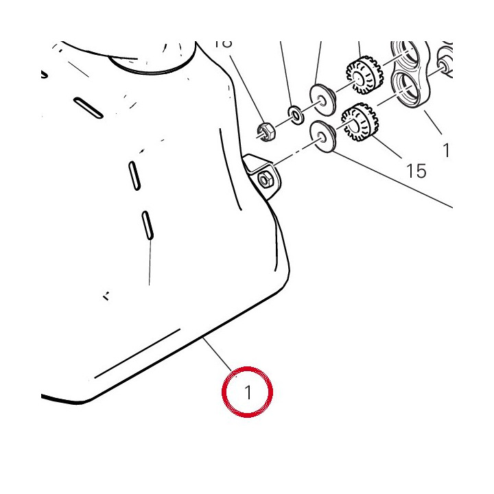 Presilencieux 57212241B — réf. 57212241B | Ducati Store