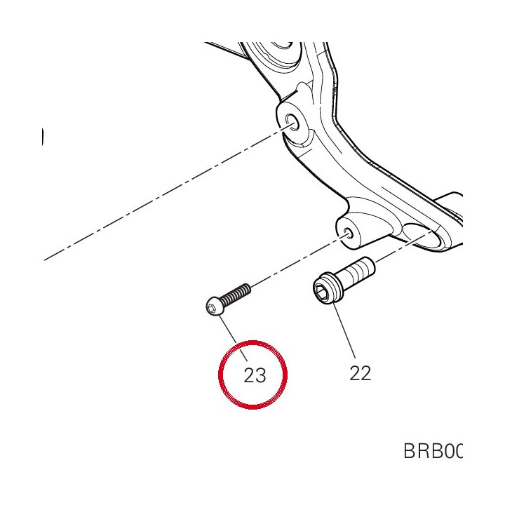 Vis M5X10 77244168B — réf. 77244168B | Ducati Store