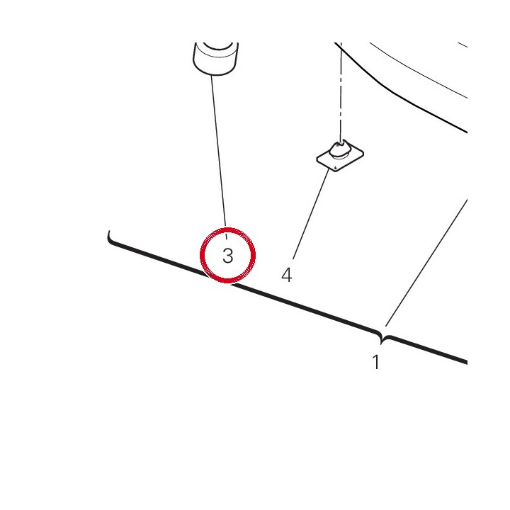 Caoutchouc 76411741A — réf. 76411741A | Ducati Store