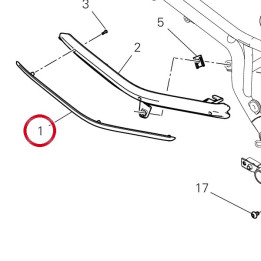 Protection 4601N201AA — réf. 4601N201AA | Ducati Store