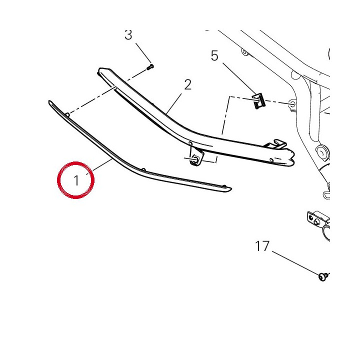 Protection 4601N201AA — réf. 4601N201AA | Ducati Store