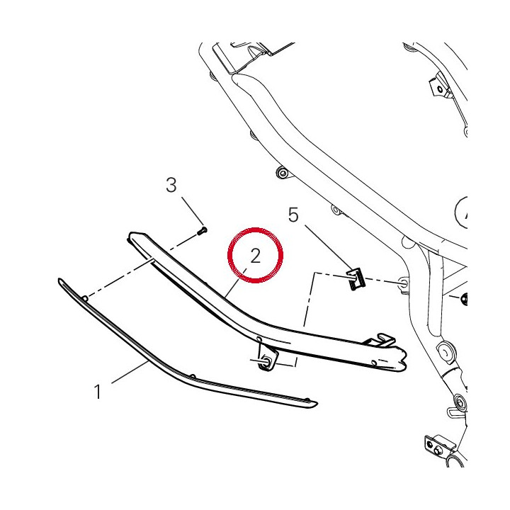 Protection 4601M941A — réf. 4601M941A | Ducati Store