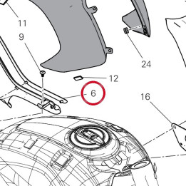 Protection 4601N191AA — réf. 4601N191AA | Ducati Store