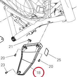 Protection canister — réf. 4601N031BA | Ducati Store