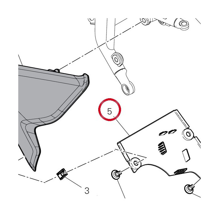 Cache centrale 4601N211A — réf. 4601N211A | Ducati Store