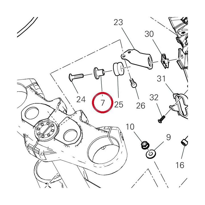 Douille 7131A792A — réf. 7131A792A | Ducati Store