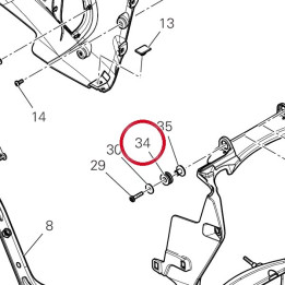 Joint en caoutchouc — réf. 76410641A | Ducati Store