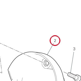 Couvercle tableau bord — réf. 4601M842A | Ducati Store