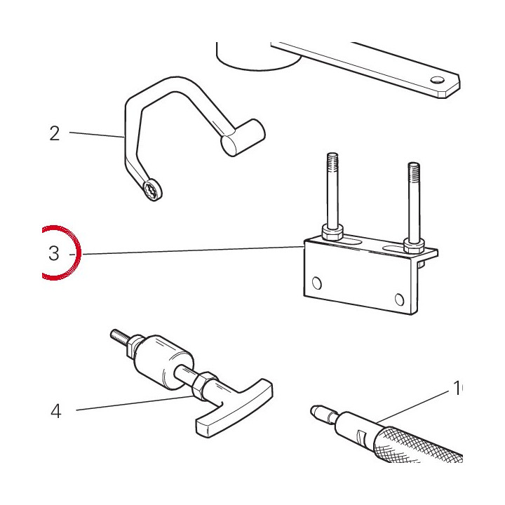 Base pour le montage — réf. 887132103 | Ducati Store