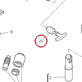 Extracteur axes culbuteur — réf. 887131994 | Ducati Store