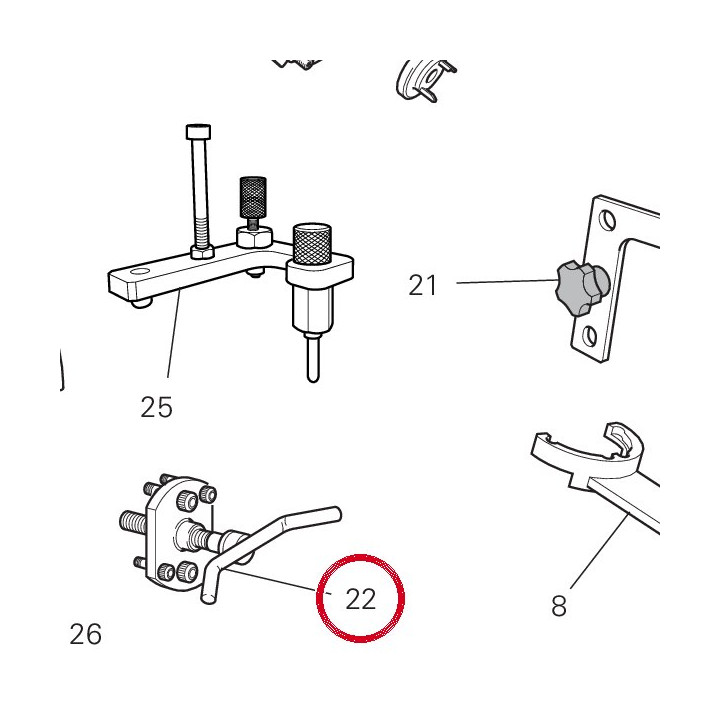 Extracteur poulie — réf. 887131749 | Ducati Store