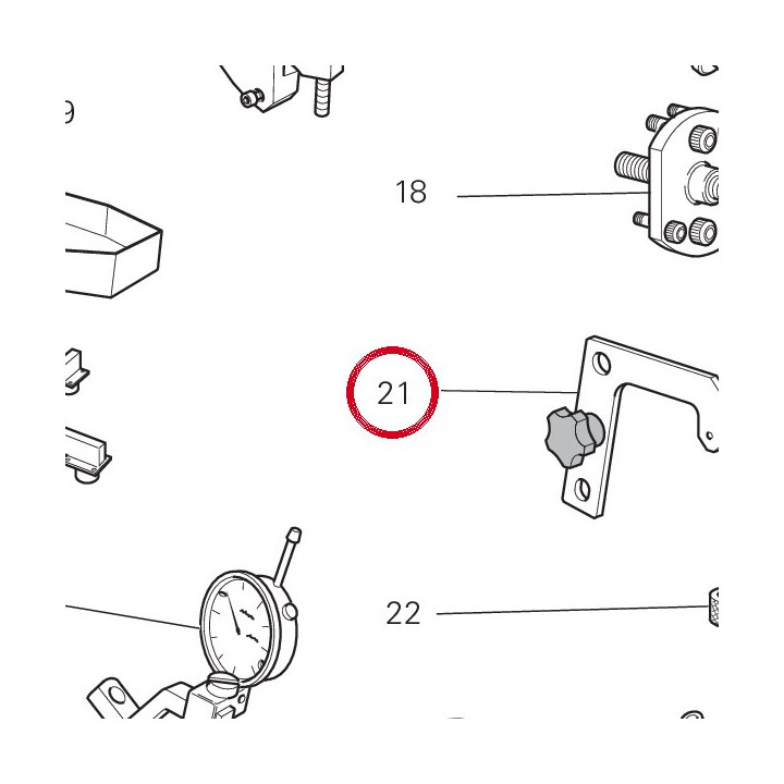Plaquette positionnement — réf. 887133334 | Ducati Store