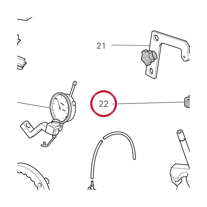 Entretoise contrle regleur — réf. 887651298 | Ducati Store