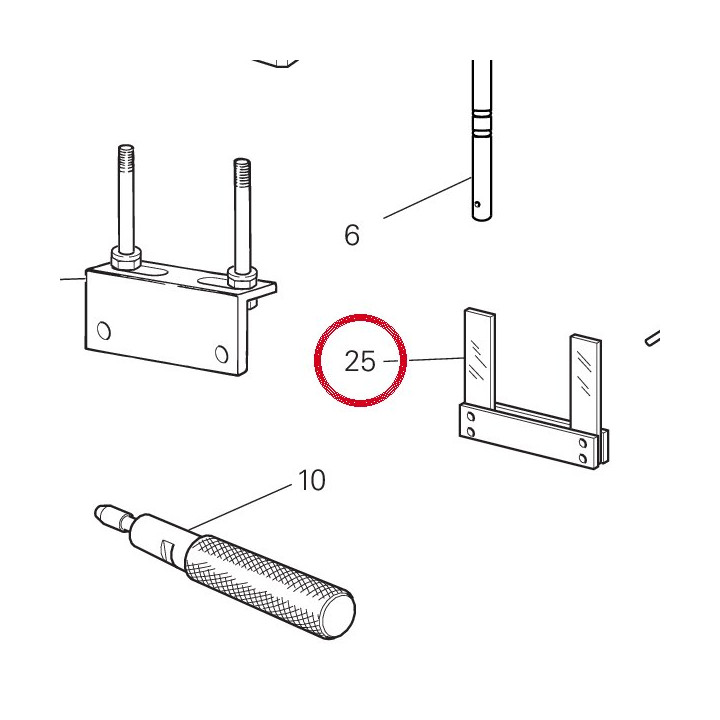 Epaisseurmetre à fourche — réf. 887651006 | Ducati Store