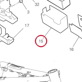 Support batterie 86613791A — réf. 86613791B | Ducati Store