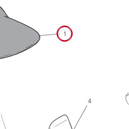 Garde-Boue avant bleu — réf. 56416591AE | Ducati Store