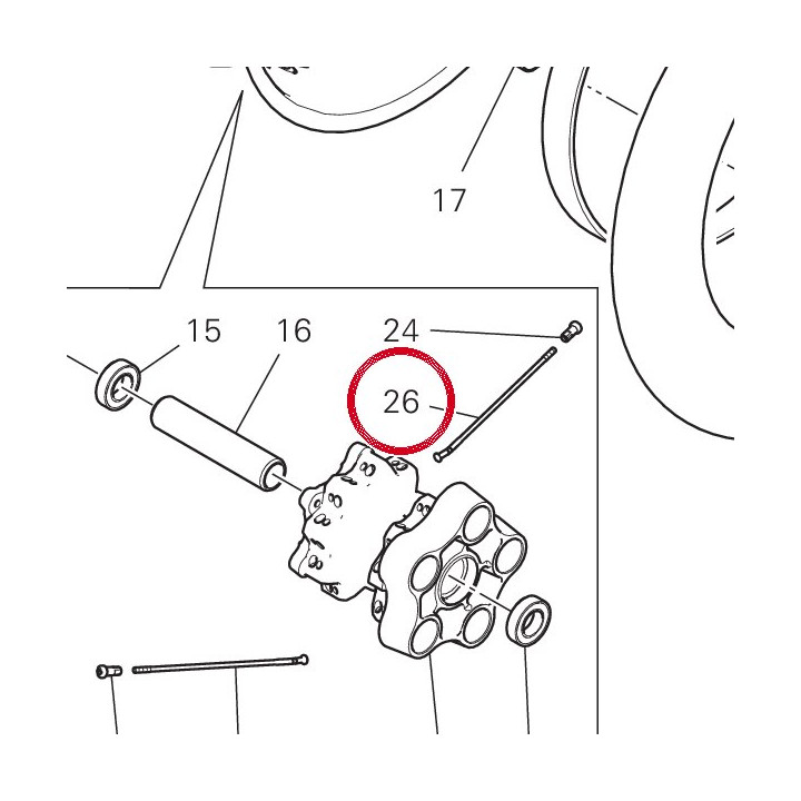 Rayon roue 191 mm — réf. 49640071AB | Ducati Store